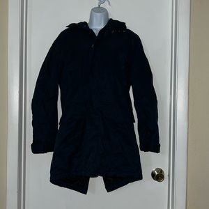 Heavyweight Long Water-Resistant Hooded Puffer Coat